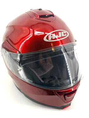 HJC IS-MAX II Modular Motorcycle Helmet Wine Red Metallic with Pinlock 70  Large